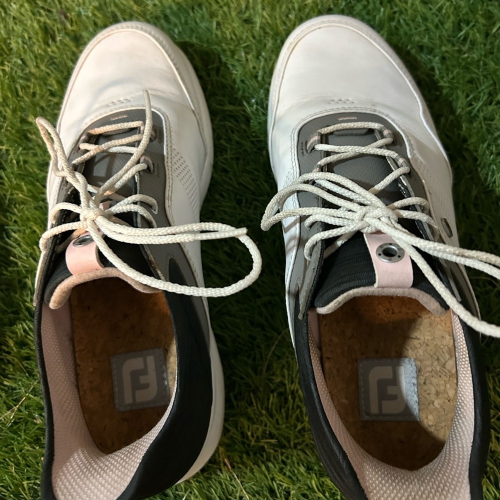 FootJoy White and Gray Athletic Shoes